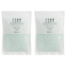 바스참 소금호사 다이아몬드 솔트 포레스트, 1kg, 2개