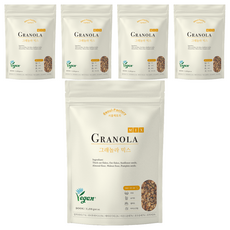 綜合烘烤燕麥穀片, 200g, 5包