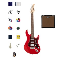 콜트 일렉기타 + 앰프, Candy Red, 1세트, G115 SE