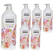 케라시스 스위트 앤 플라워리 퍼퓸 린스, 1L, 6개