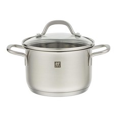 ZWILLING 雙人 電磁爐適用 Pico 小煮鍋 800g 1.3L, 14cm, 銀色, 1個