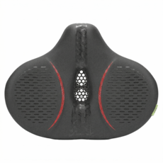 X-BIKE 晨昌 包子坐墊 健身車/飛輪/自行車可用 BAOY2, 黑色, 1個