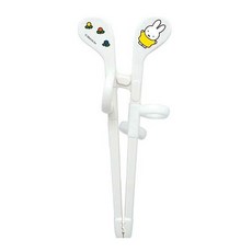 EDISON mama 右手用學習筷 1.5歲以上, 米飛兔 白色, 1雙