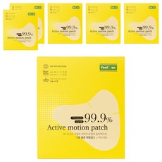 필드온 패치 99.9% 자외선 차단 썬패치 5매입, 25g, 6개
