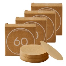 BEANPLUS 圓形咖啡濾紙 60mm, 100入, 4個