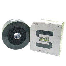 키네메틱스텍스 16m (근육테이프 1Roll) 스포츠 헬스 손목 발목 근육테이프 테이핑 키네메틱스텍스 테이프(16m 1Roll) 블랙, 키네메틱스텍스 테이프(16m/1Roll)/블랙