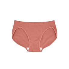 VOLA 維菈 無縫中腰女內褲 XL, 磚桔色, 1件