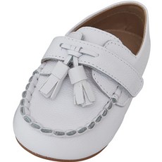 balsori Baby Jam 男女通用皮革流蘇尖頭樂福鞋