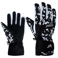 ARISE 男用滑雪手套 AWGA010, 黑色