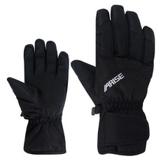 ARISE 防水滑雪手套 AWGA0, 黑色