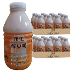 Jacksoy 花生醇豆奶 24瓶裝, 330ml, 48瓶