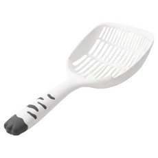 Percellon 貓砂盆貓砂鏟, 白色, 1個