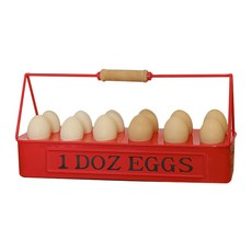 Blue Sun歐式雞蛋籃, 紅色的