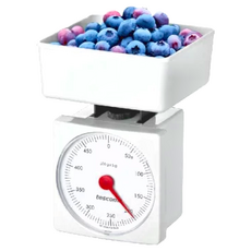 tescoma 指針磅秤 最大可測量 單位可精準至 5 g, Accura, White, 0.5kg