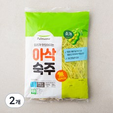 풀무원 GAP 인증 소가 아삭숙주, 350g, 2개