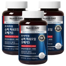 Nutri D-DAY 優質超級魚油Omega3膠囊, 180顆, 3罐
