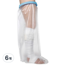 퍼스타 기브스 방수커버 다리 라지 FS-2105, 혼합색상, 6개