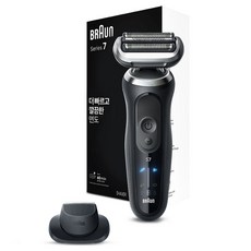 BRAUN 시리즈 7 전기면도기, 72-N1200s, 블랙