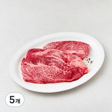 한우 1등급 등심 구이용 (냉장), 600g, 5개