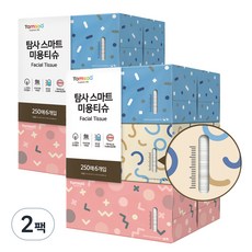 Tamsaa 德國Derma test優秀等級smart抽取式面紙, 250張, 12盒