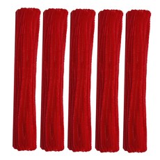 曼德哈比 彩色細毛根鐵絲, 500個, 紅色