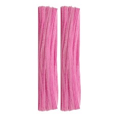 曼德哈比 彩色細毛根鐵絲, 200個, 粉紅色