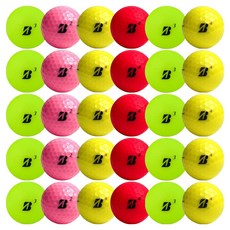 Attack 普利司通高爾夫球 二手球 特A+級 42.67mm, 30入, 隨機出貨, 30個