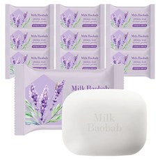 밀크바오밥 오리지널 비누 라벤더가든, 100g, 10개입