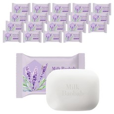 밀크바오밥 오리지널 비누 라벤더가든, 100g, 20개입