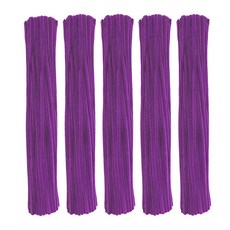曼德哈比 彩色細毛根鐵絲, 500個, 紫色