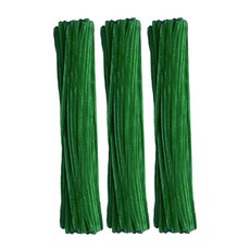 Mandeul Havi 彩色細毛根鐵絲, 300個, 深綠色