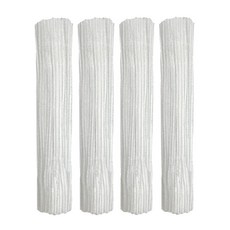 曼德哈比 彩色細毛根鐵絲, 400個, 白色