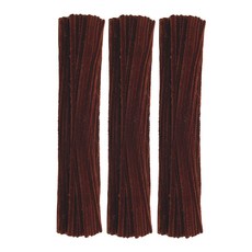 曼德哈比 彩色細毛根鐵絲, 300個, 巧克力棕色