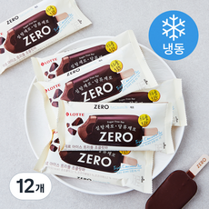롯데제로 아이스 트리플 초콜릿바 (냉동), 80ml, 6개입, 2박스