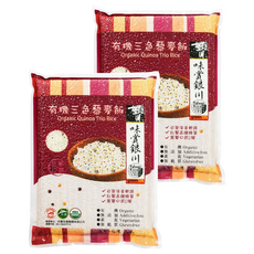 銀川有機三色藜麥飯, 1kg, 2包