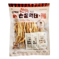 청해명가 오븐에 두번 구워 찢은 바싹 손질먹태 60g + 소스 15g x 3p 세트, 1세트