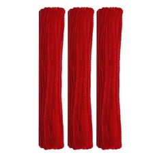 曼德哈比 彩色細毛根鐵絲, 300個, 紅色