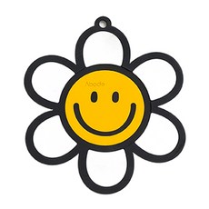 Abode 微笑雛菊矽膠隔熱墊, 混合色, 1個