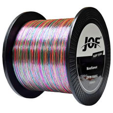JOF 尼龍釣魚線 1000m, 1個, 多色