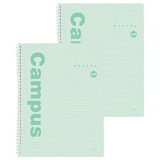 Pinkfoot 6000 粉彩Campus A4筆記本 2入組,  顏色隨機 , 1組