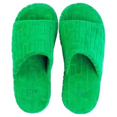 Teto 素色舒適居家拖鞋, 1個, 綠色