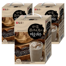 담터 검은콩 검은참깨 흑미 미숫가루, 800g, 3개