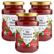 마이노멀 딸기잼, 320g, 3개