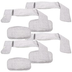 Jespa Daily Healing Steam Pack 腰型 ZP2273G 灰色, 4個