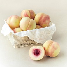 새벽경매 햇사레 부드러운 복숭아, 4kg(8~10내), 1박스