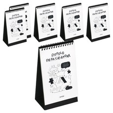 ICONIC 2026 塗鴉桌曆, 6個, 混和色