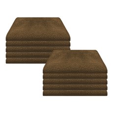 World Clean 多功能超細纖維抹布 特大尺寸 棕色, 10個