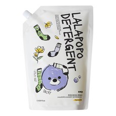 케이맘 랄라포포 유아용 세탁세제 목련향 리필, 1개, 1.3L