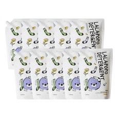 케이맘 랄라포포 유아용 세탁세제 목련향 리필, 10개, 1.3L