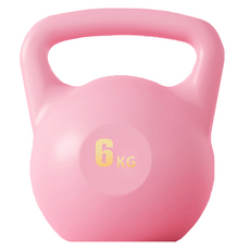 이츠굿텐 물 주입식 케틀벨, 핑크, 6kg, 1개